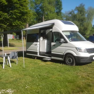 Auf dem Campingplatz